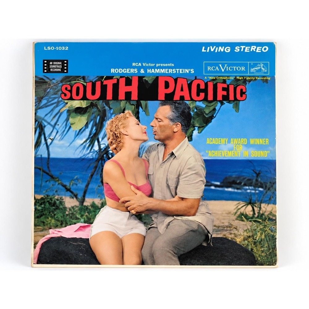 South Pacific RCA Victor Living Stereo LSO-1032 Rodgers Hammerstein Vintage LP